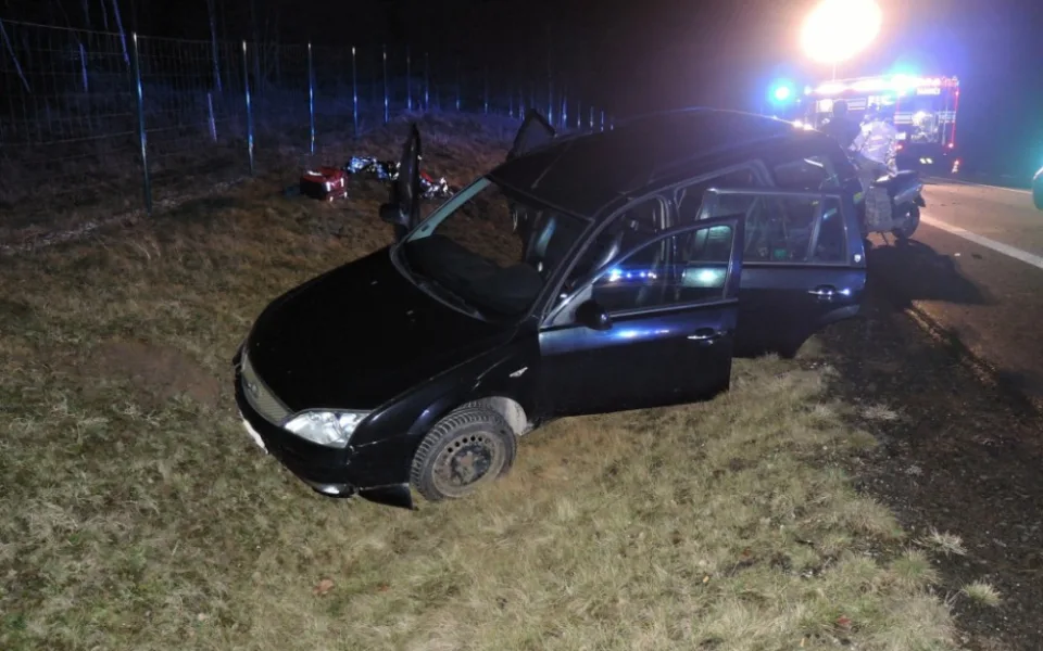 Mondeo po nehodě