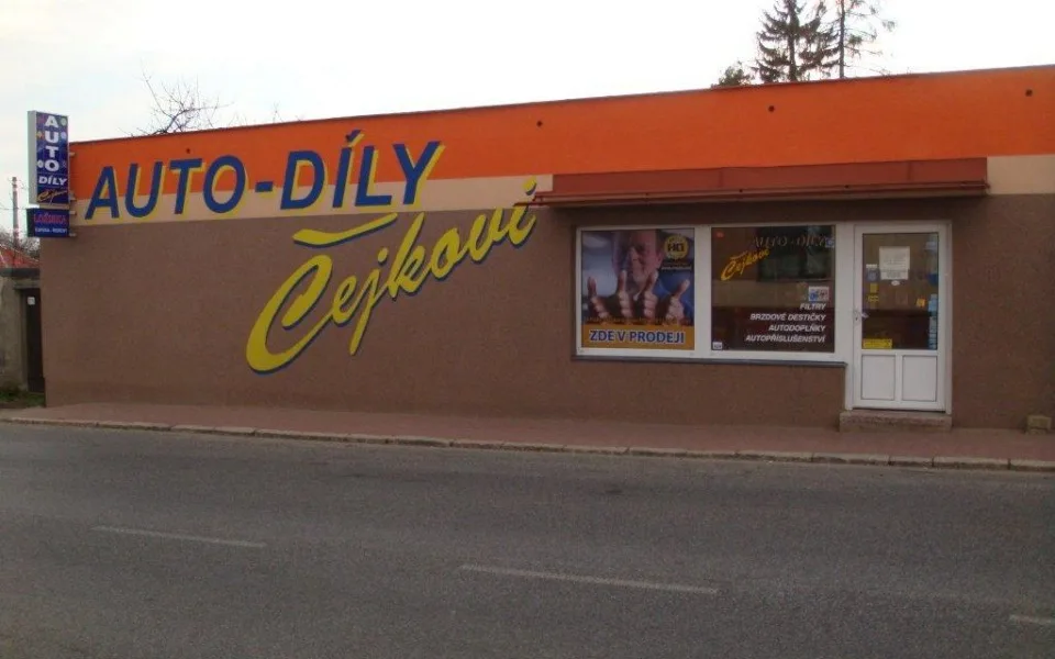 Autodíly Čejková tu jsou už přes 20 let