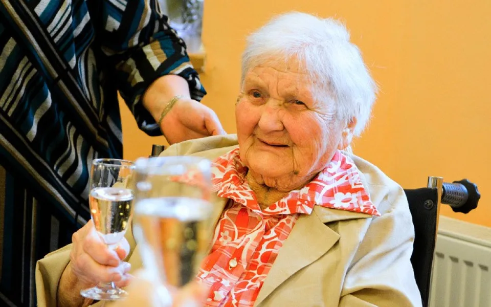 Stačí mít pořád dobrou náladu, radí Anna Altmanová, která oslavila 100. narozeniny