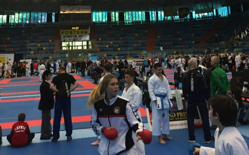 Na Grand Prix v Hradci Králové se sjelo přes 1000 karatistů z 12 zemí světa