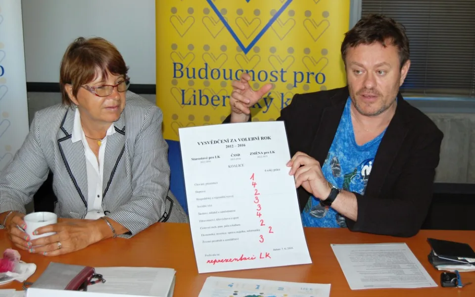 Lidie Vajnerová a Pavel Žur
