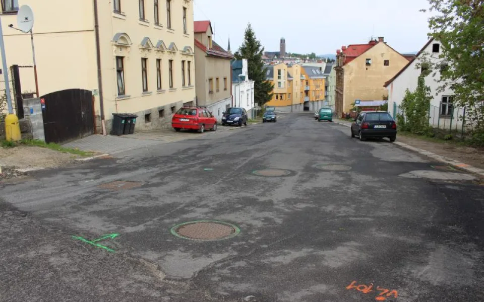 Lesní ulice v Jablonci nad Nisou