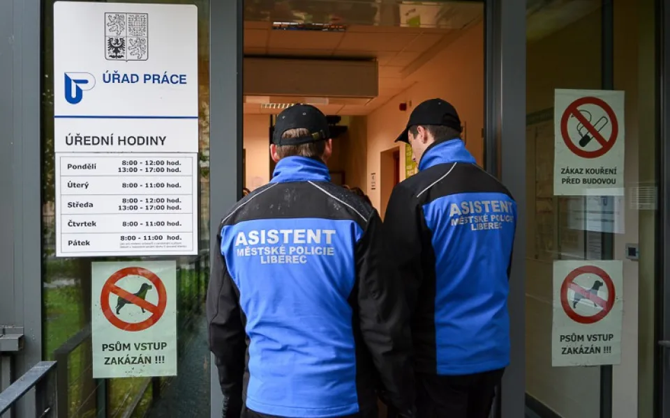 Ilustrační foto; Asistenti městské policie