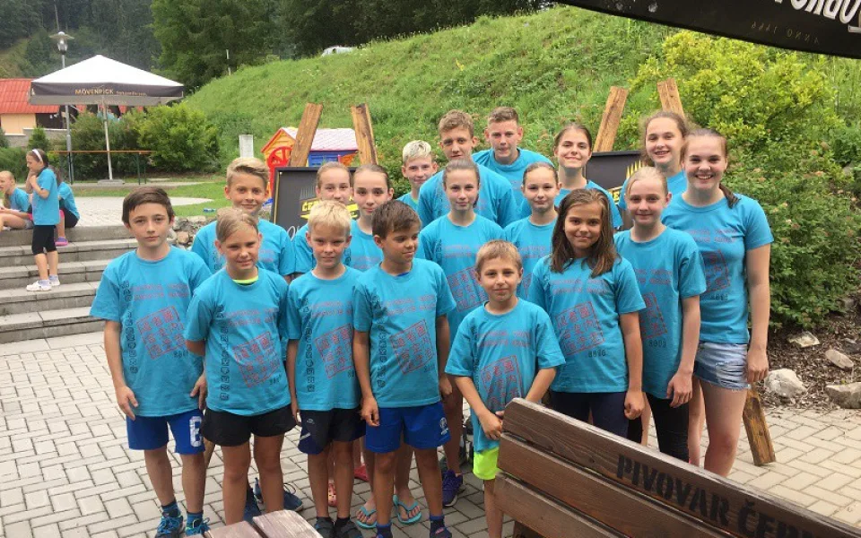 SK Karate-Shotokan Liberec na National Campu v Drahoníně