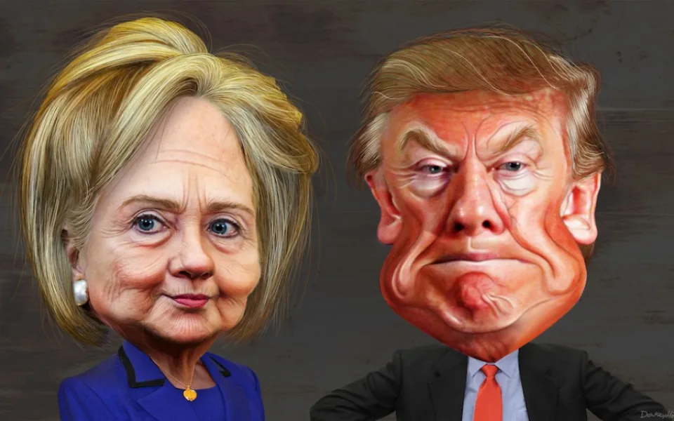 Hillary Clintonová vs. Donald Trump