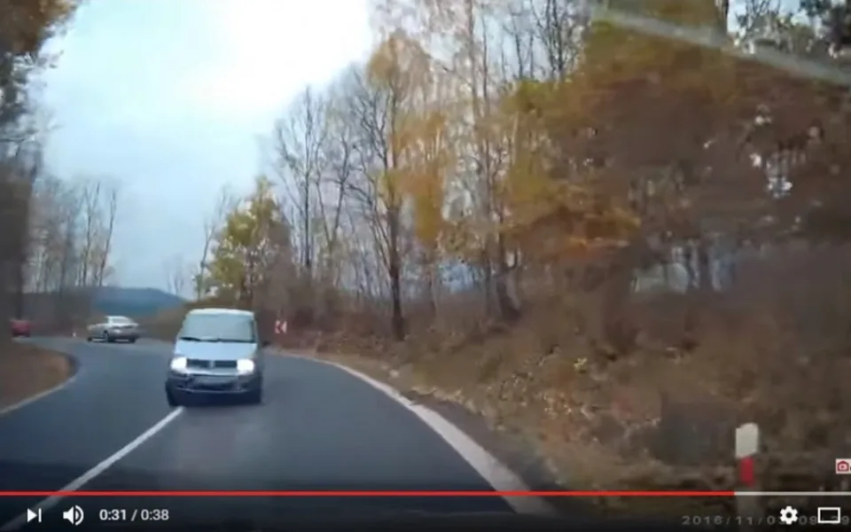Fiat Panda v protisměru