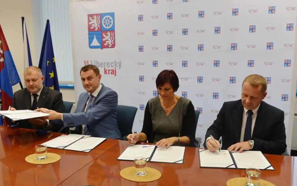 Podpis koaliční smlouvy