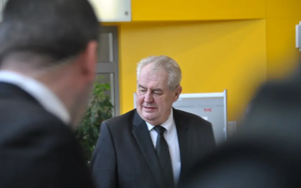 Ilustrační foto; Miloš Zeman