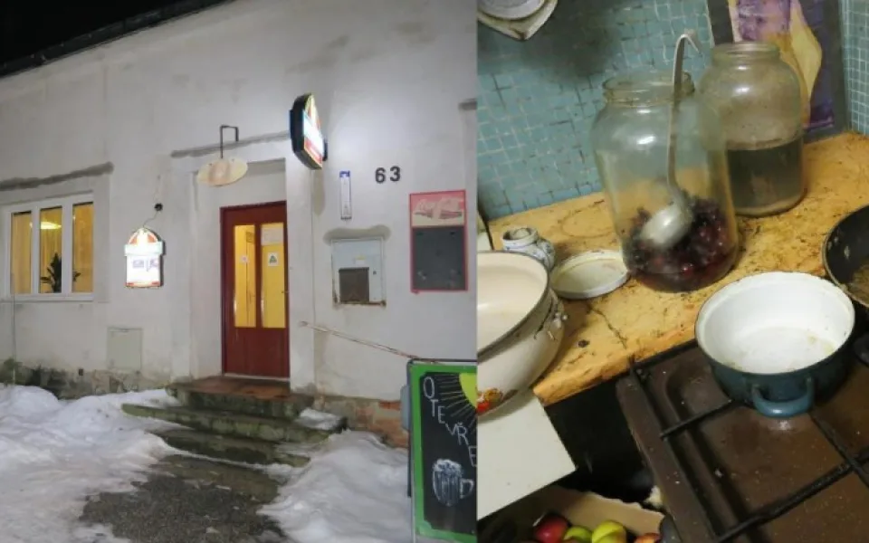 V hospodě U Českého Lva se s úklidem příliš nepárali, inspekce se nestačila divit
