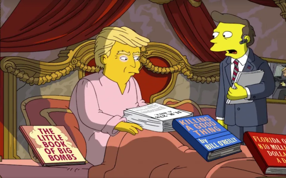 Tvůrci seriálu Simpsonovi v novém díle zhodnotili 100 dní Trumpa ve funkci prezidenta