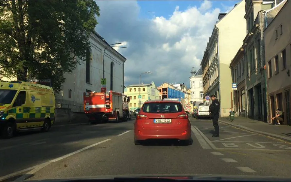 K nehodě došlo ve Valdštejnské ulici.