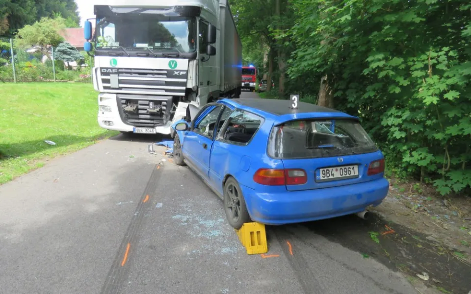 Nehoda v Rychnově.