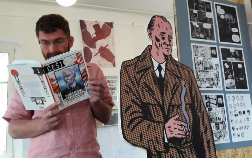 Jedinečná výstava u Fryče. České století v komiksu.
