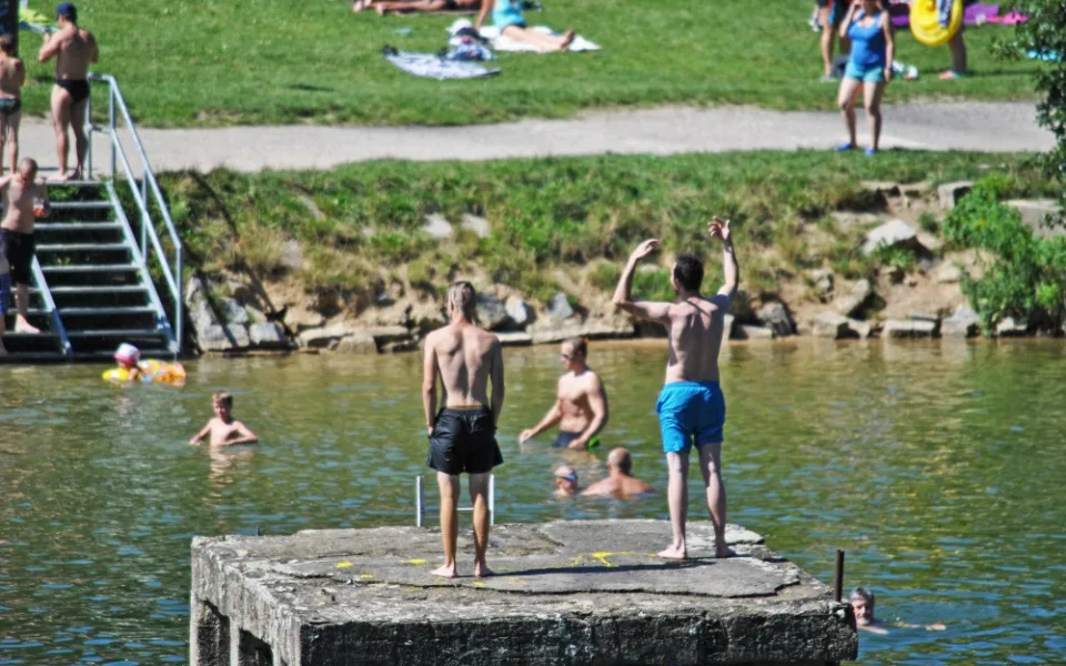 Liberecká přehrada.