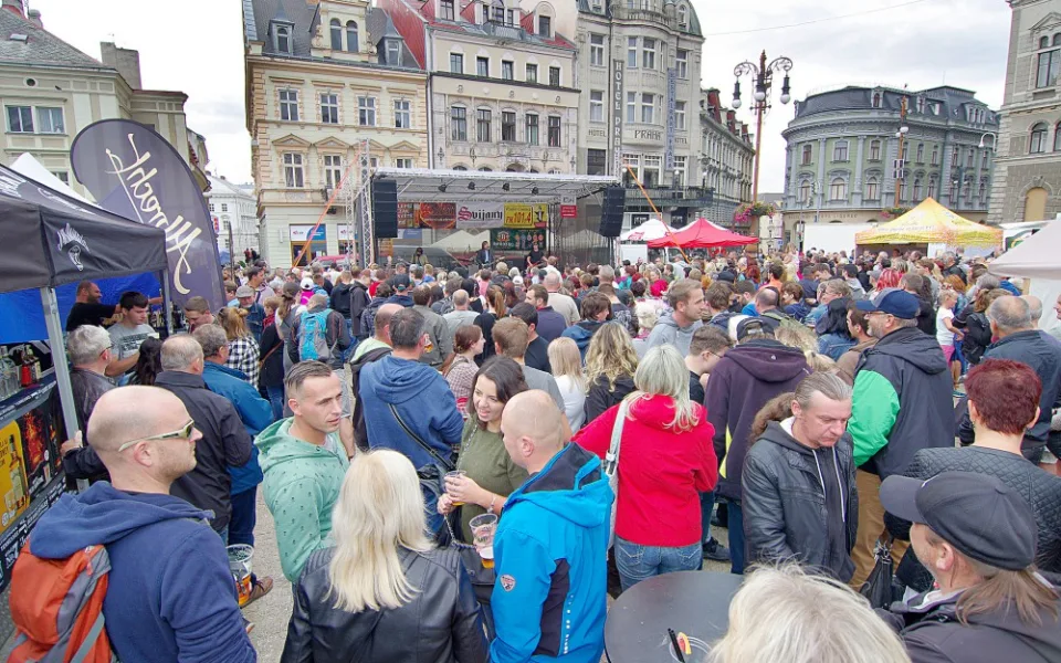 Liberecký pivní festival.