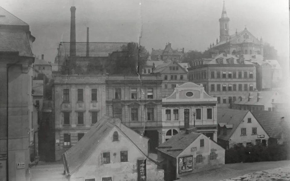 Historický pohled na Kristiánov.