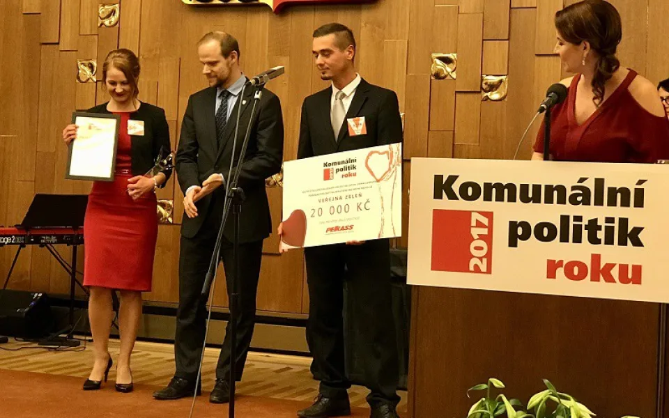 Projekt Rozkvetlý Liberec přinesl Karolíně Hrbkové titul Komunální politik roku.