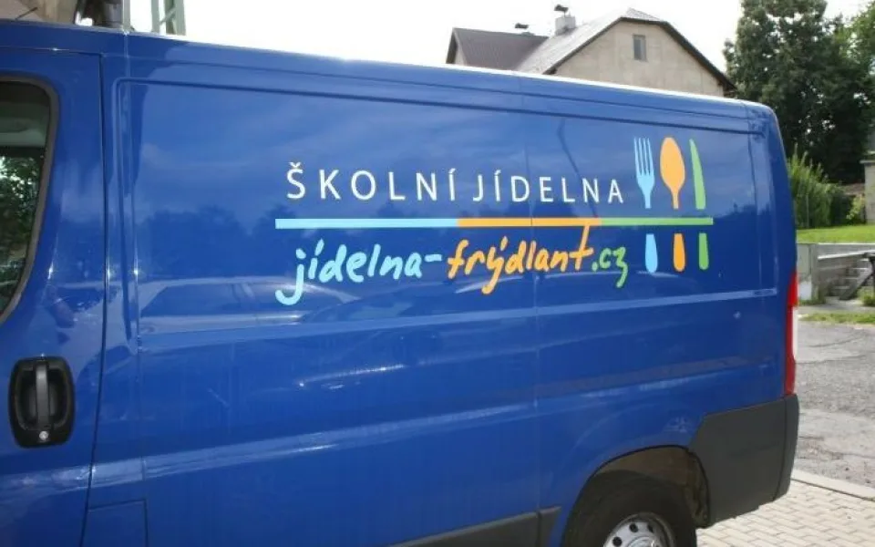 Kradená dodávka.