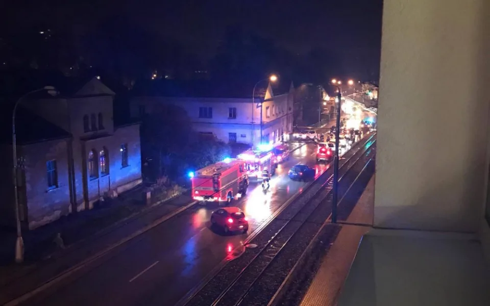 Nehoda ve Vratislavicích.
