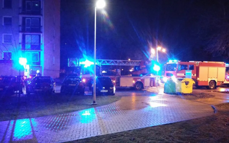 Požár v Semilech.