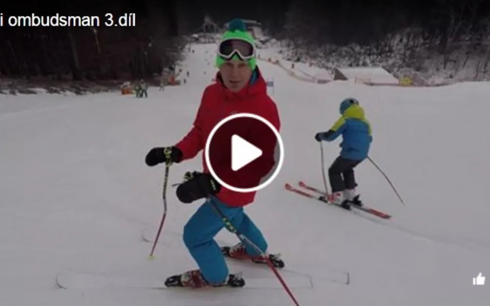 Jan Lesák jako ski ombudsman.