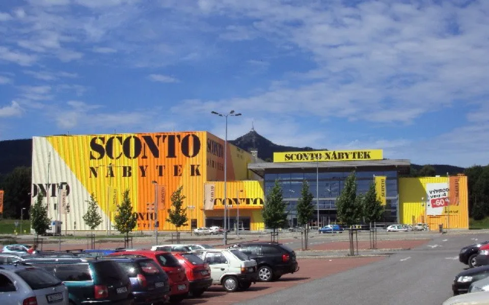 Sconto Nábytek v Libereci.