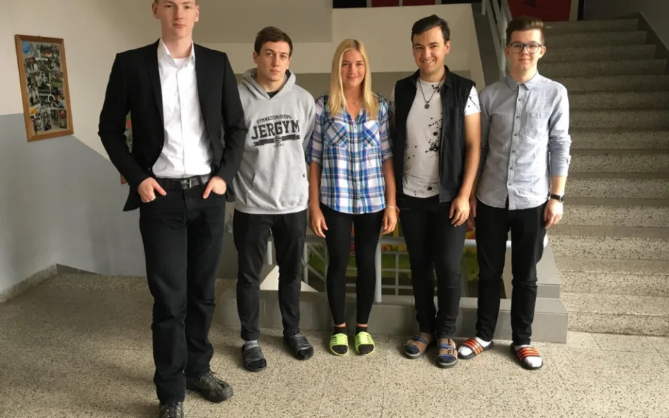 Stávkový výbor Gymnázia Jeronýmova.