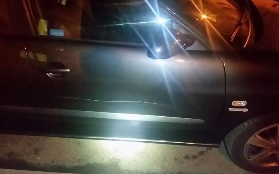 Poškozené auto.