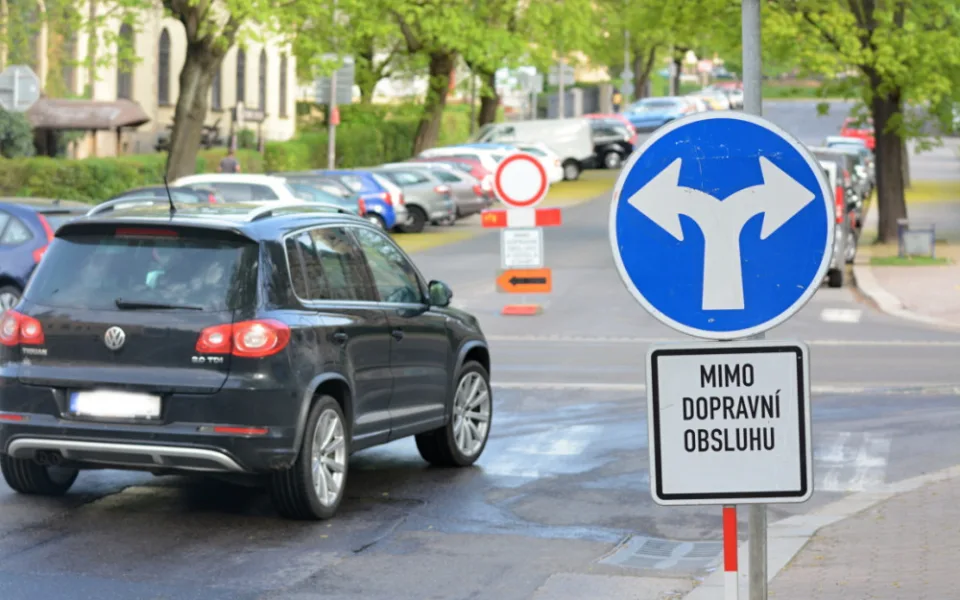 Vítězná ulice je od pondělí uzavřená.
