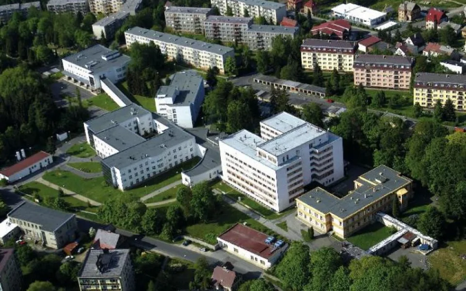 Jablonecká nemocnice.