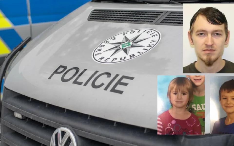 Policie pátrá po dvou dětech a jejich otci.