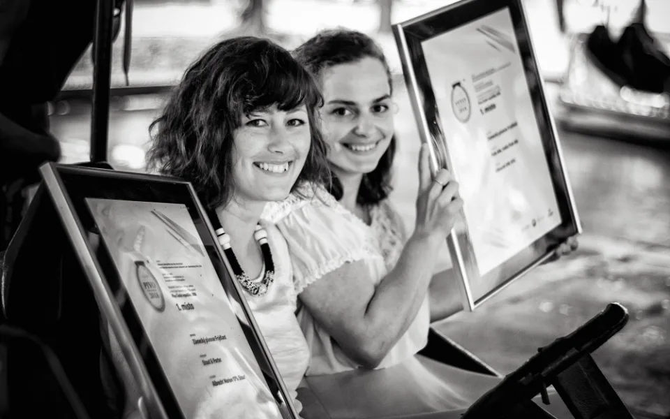 Sládková Barbora Kracíková; technoložka Alena Dančová