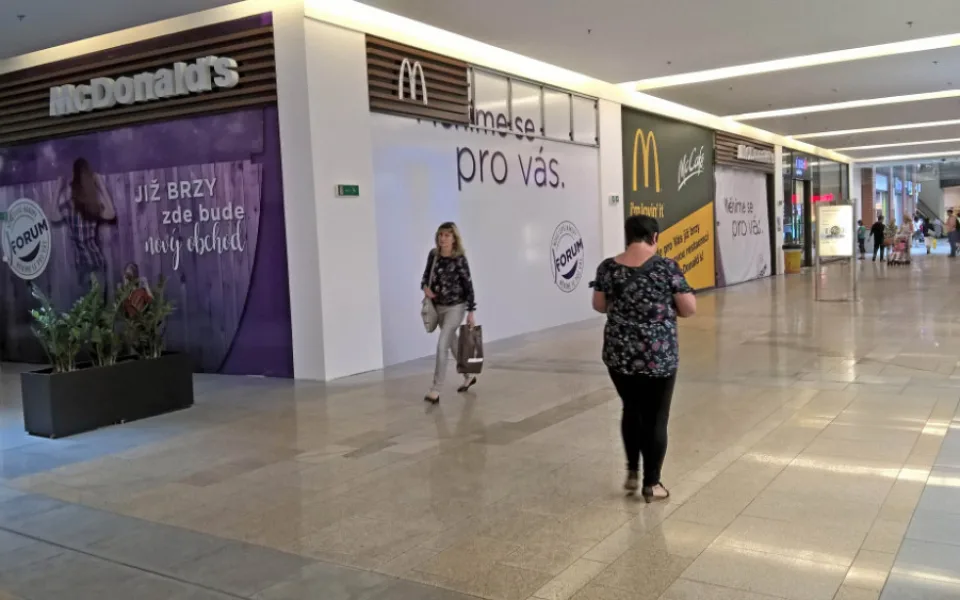 Nová pobočka McDonald´s v OC Forum.