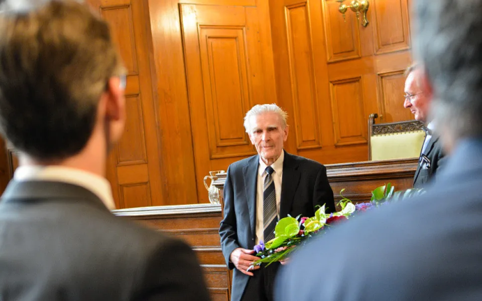 Oceněný profesor Kvaček.