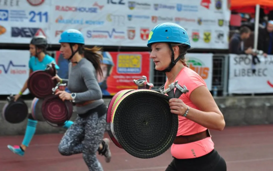 Hasičský šampionát v Liberci.