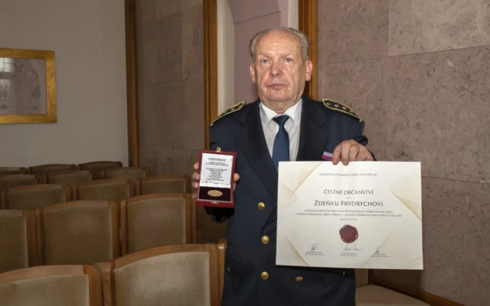 Hasič Zdeněk Frydrych