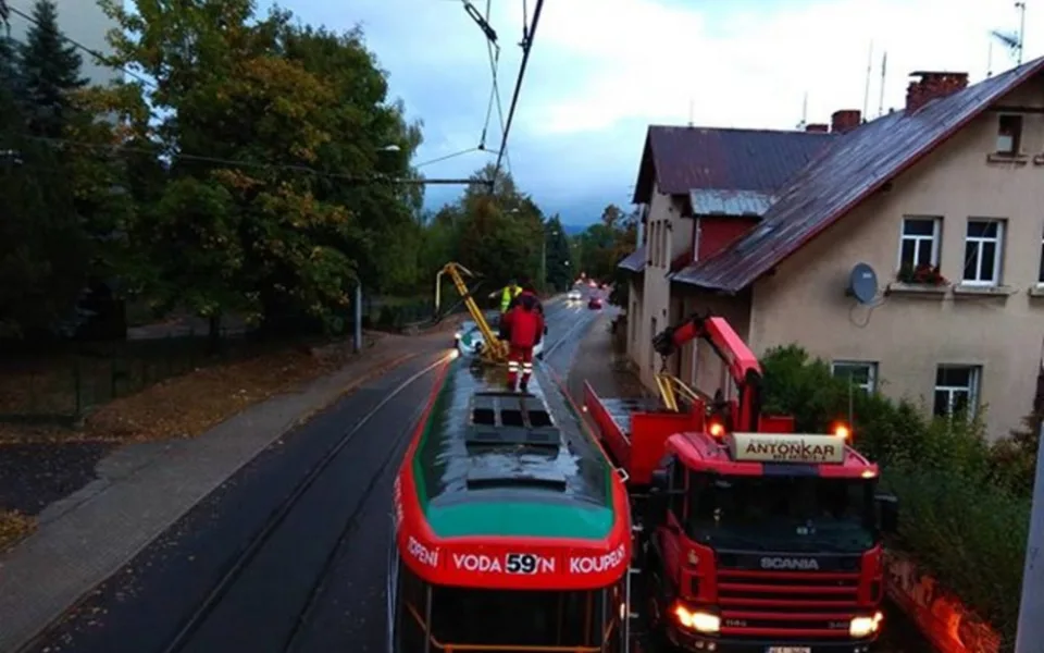 Tramvaje mají výluku.