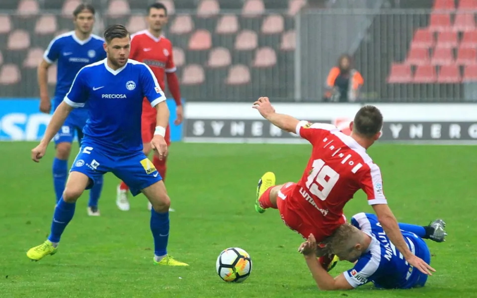 Slovan hraje pohár v Brně.
