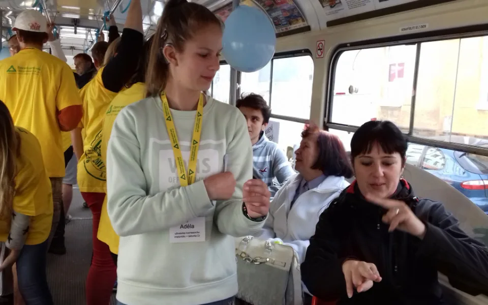 Tichá tramvaj.