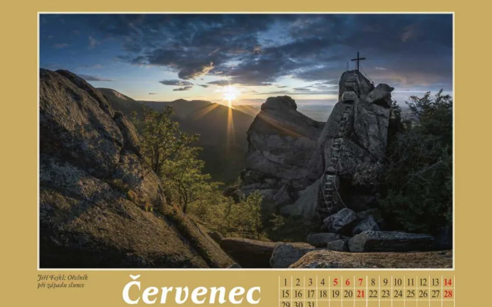 Snímek z letošního kalendáře.