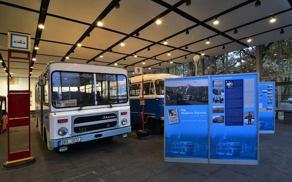 Nová expozice veřejné dopravy.