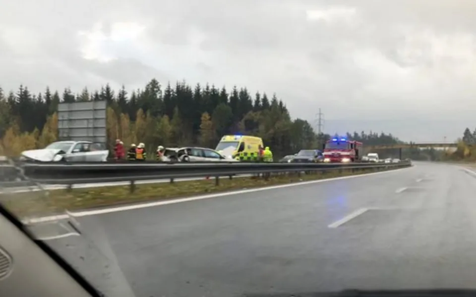 Nehoda na výpadovce do Jablonce.