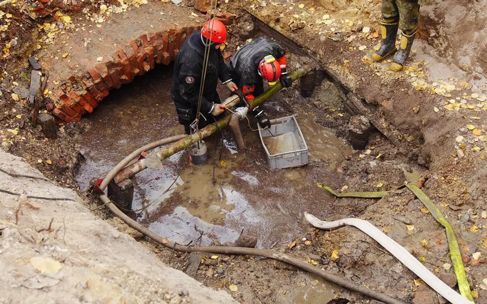 Objevený vchod do štoly