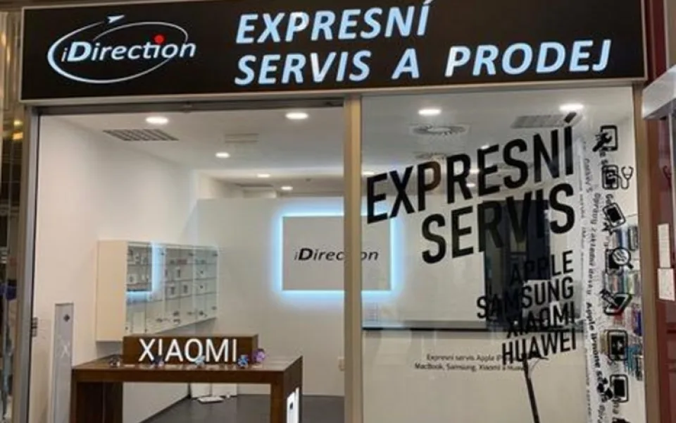 Servis značek Apple, Samsung, Xiaomi a Huawei.