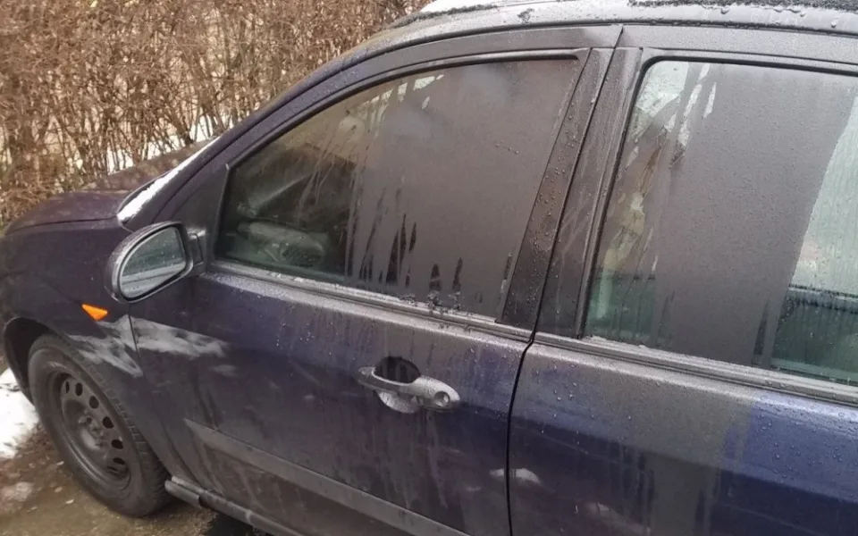 Poškozené auto.