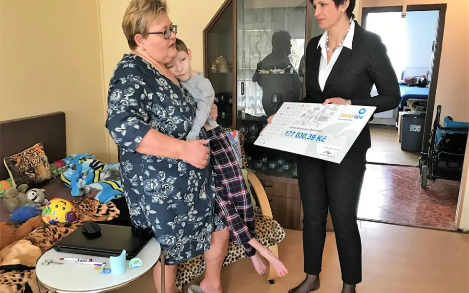Ve sbírce pro Vanesu, Lukáše a Dominika se podařilo vybrat přes 600 000 korun.