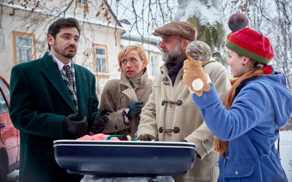 Natáčení filmu Poslední Aristokratka na Lemberku