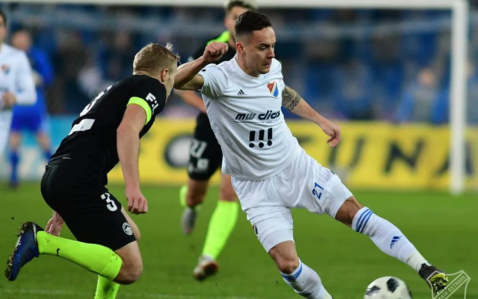 Slovan prohrál v Ostravě