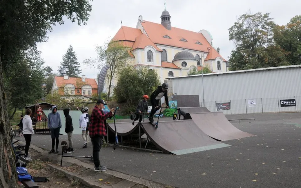 Liberecký skatepark.