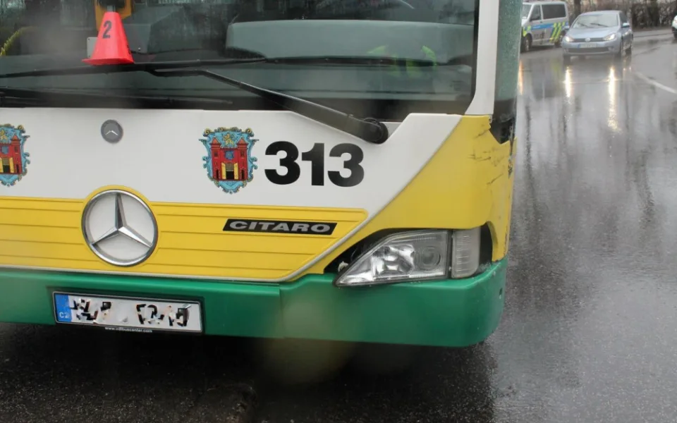 Foto z místa nehody